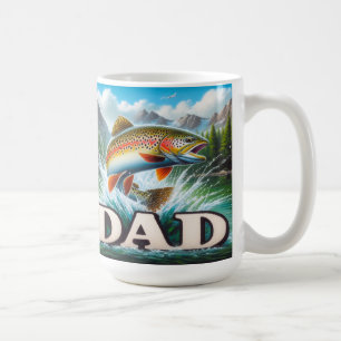 Taza De Café Trout Dad