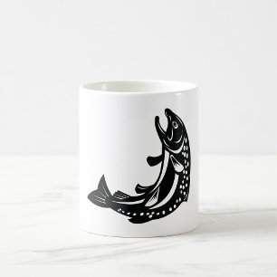 Taza De Café Trout Fish