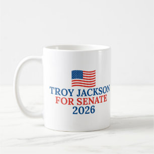 Taza De Café Troy Jackson para el Senado Elección de Maine 2026