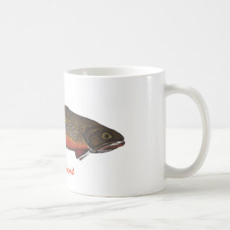 Taza De Café TRUCHA de ARROYO, trucha de arroyo