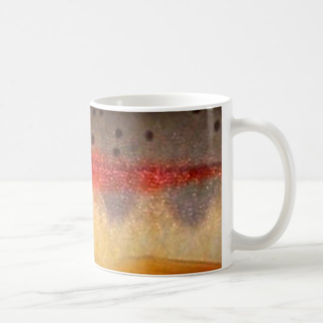 Taza De Café Trucha de oro por PatternWear© (Derecha)