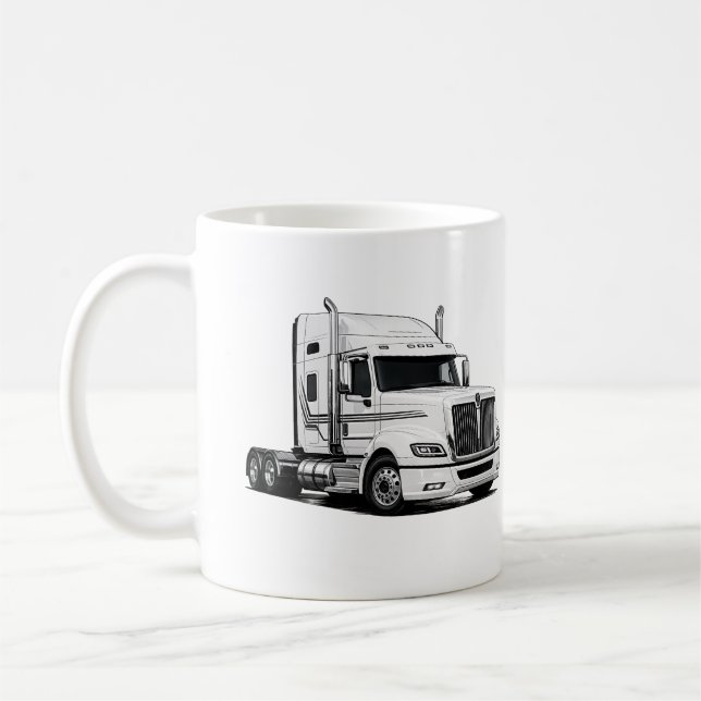 Taza De Café Truck  (Izquierda)