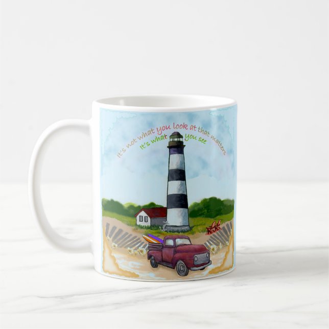 Taza De Café Truck Choice  Lighthouse (Izquierda)