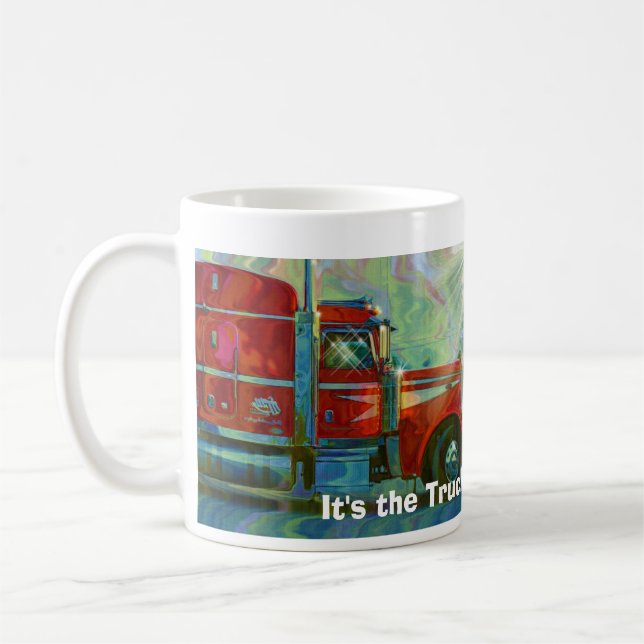 TAZA DE CAFÉ TRUCKERS GRANDES TRUCK STOP COFFEE MUGS (Izquierda)