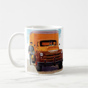 Taza De Café truckin de los camioneros del camión