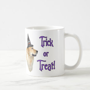 Taza De Café Truco de Golden Retriever