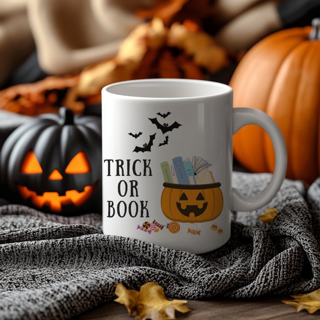 Taza De Café Truco o libros (Subido por el creador)