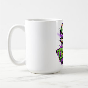 Taza De Café Truco o trato Calavera Halloween