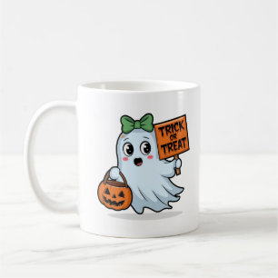 Taza De Café Truco o trato lindo
