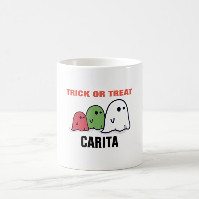 Taza De Café Truco Personalizado O Tratamiento De Café Mug (Centro)