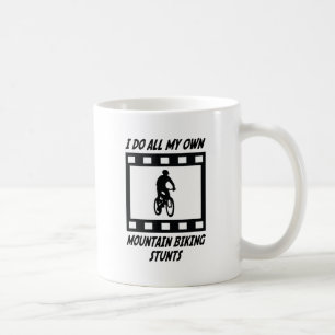 Taza De Café Trucos Biking de la montaña