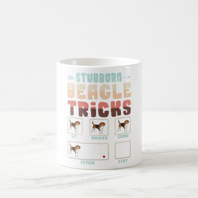 Taza De Café Trucos de Beagle (Centro)