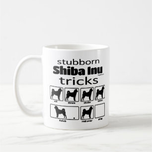 Taza De Café Trucos obstinados de Shiba Inu