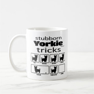 Taza De Café Trucos obstinados de Yorkie