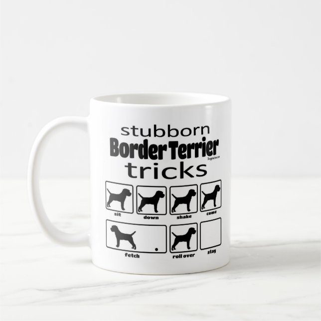 Taza De Café Trucos obstinados del territorio fronterizo (Izquierda)