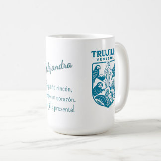 Taza De Café Trujillo Venezuela | Diseño cultural Venezolano