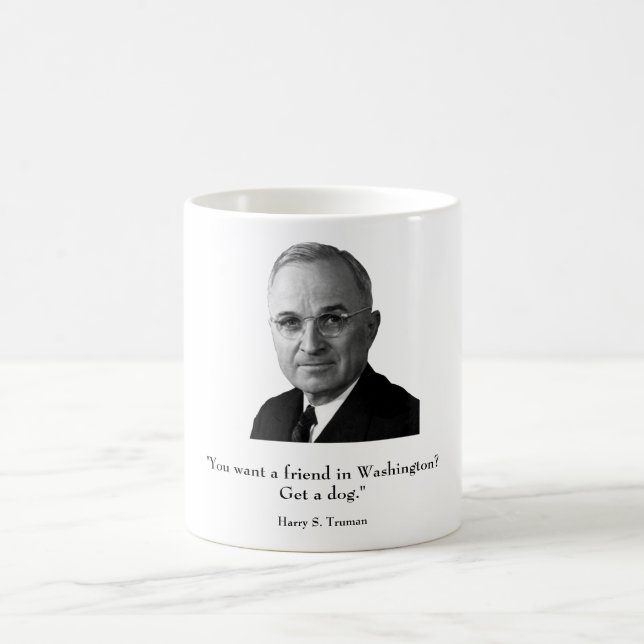 Taza De Café Truman y cita divertida (Centro)