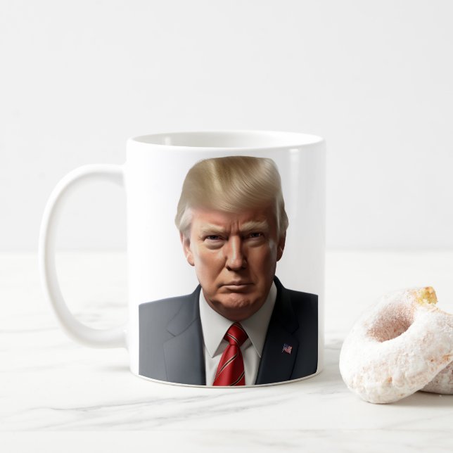 Taza De Café Trump (Con donut)