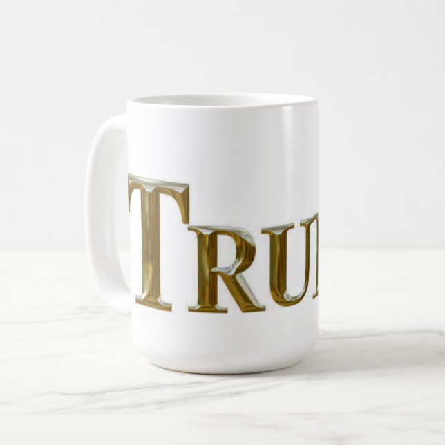 TAZA DE CAFÉ TRUMP (Anverso izquierdo)