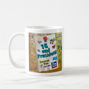 TAZA DE CAFÉ "TRUMP 16 Y PRESIDENTE"