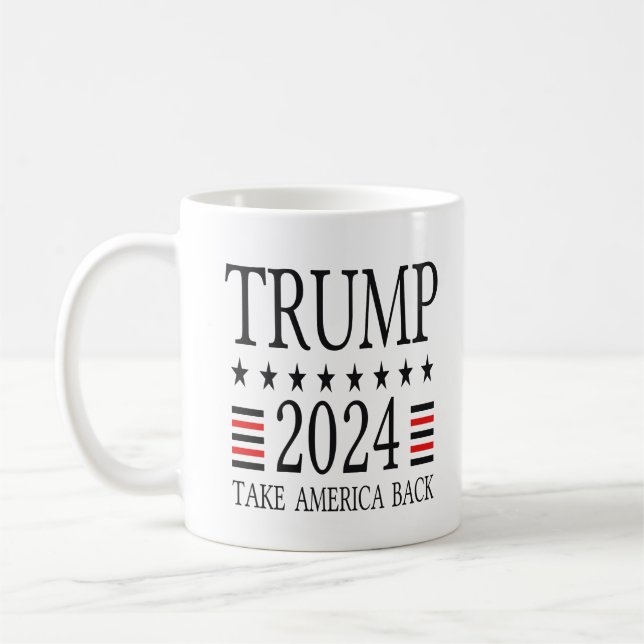 Taza De Café Trump 2024 (Izquierda)