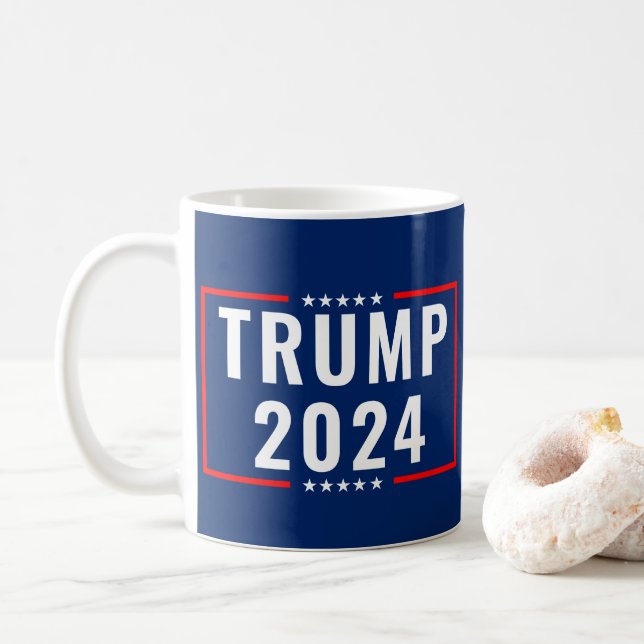 Taza De Café Trump 2024 (Con donut)