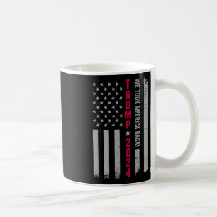Taza De Café Trump 2024 Bandera victoria J.d.vance Presidente 4