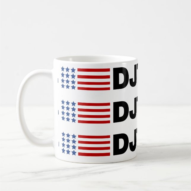 Taza De Café Trump 2024 DJT (Izquierda)