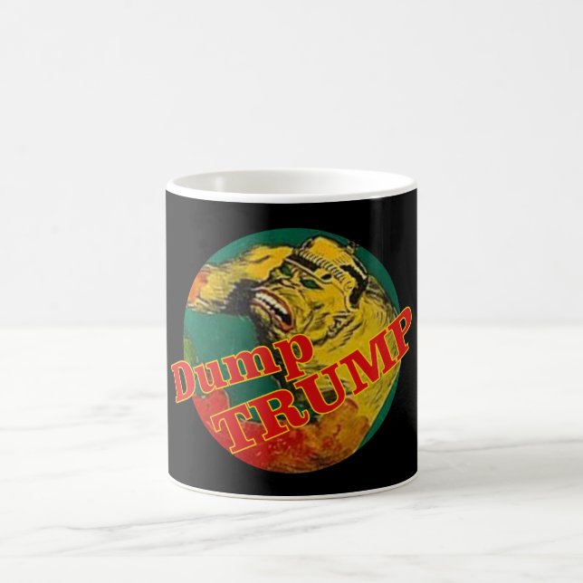 Taza De Café Trump 2024 dobla al Fiesta republicano (Centro)