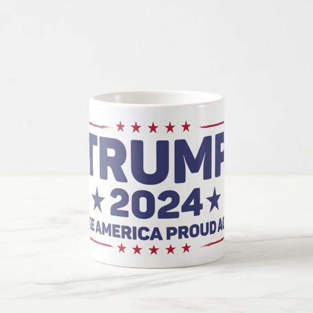 Taza De Café Trump 2024 - Hacer que Estados Unidos vuelva a est (Centro)
