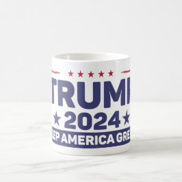 Taza De Café Trump 2024 - Mantener a Estados Unidos grande
