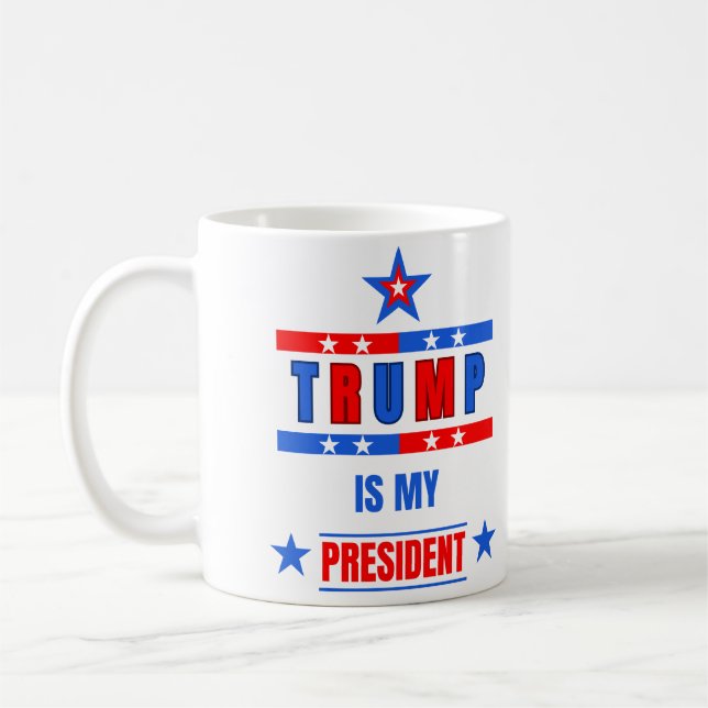 Taza De Café Trump 2024 Mug (Izquierda)
