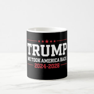 Taza De Café Trump 2024 Recuperamos América 47 EE. UU.