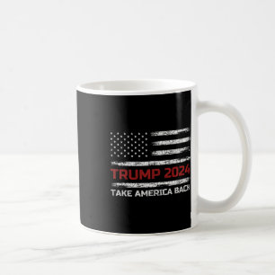 Taza De Café Trump 2024 Recuperar las elecciones patrióticas