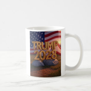 TAZA DE CAFÉ TRUMP 2028