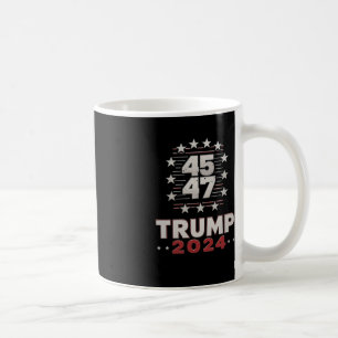 Taza De Café Trump 45 47 Se Perdió De Nuevo La Bandera De Trump