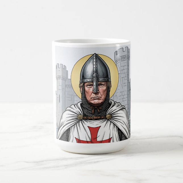 Taza De Café Trump and the Knights Templar (Centro)