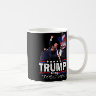 Taza De Café Trump Asesinato Oreja Sangrante Butler Pa Trum