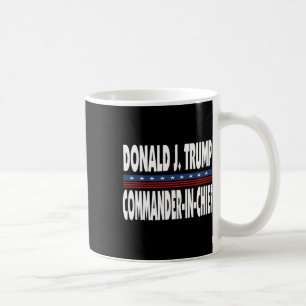 Taza De Café Trump Comandante en Jefe Presidente Republicano Po