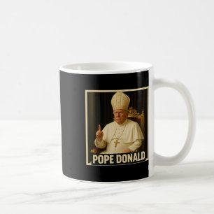 Taza De Café Trump como Papa de la Iglesia del Vaticano Trump D