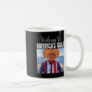Taza De Café Trump da la bienvenida a Trump, el cómico Trump en