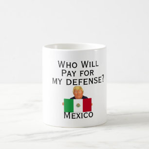 Taza De Café Trump Defense Coffee Mug