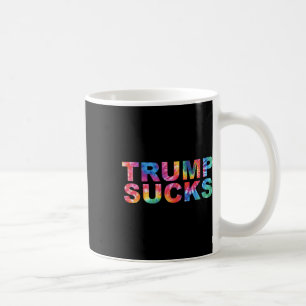 Taza De Café Trump deja de pretender tu racismo es patriotismo 