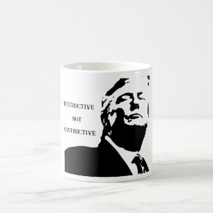 Taza de café Trump/Destructivo No Constructivo