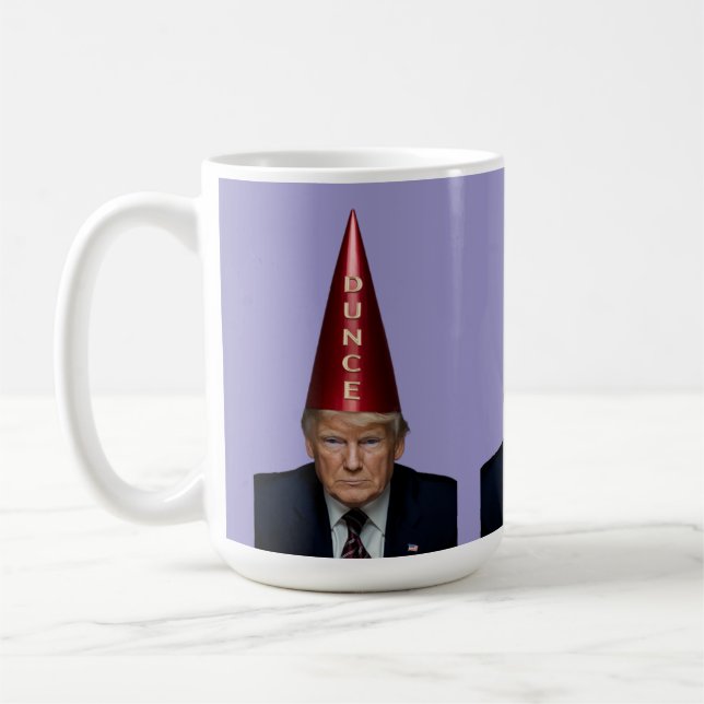 Taza De Café Trump Dunce Mug (Izquierda)