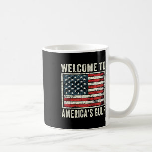 Taza De Café Trump, el presidente de Estados Unidos en el Golfo