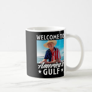 Taza De Café Trump, el presidente de Estados Unidos en el Golfo