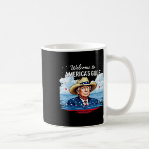 Taza De Café Trump, el presidente de Estados Unidos en el Golfo