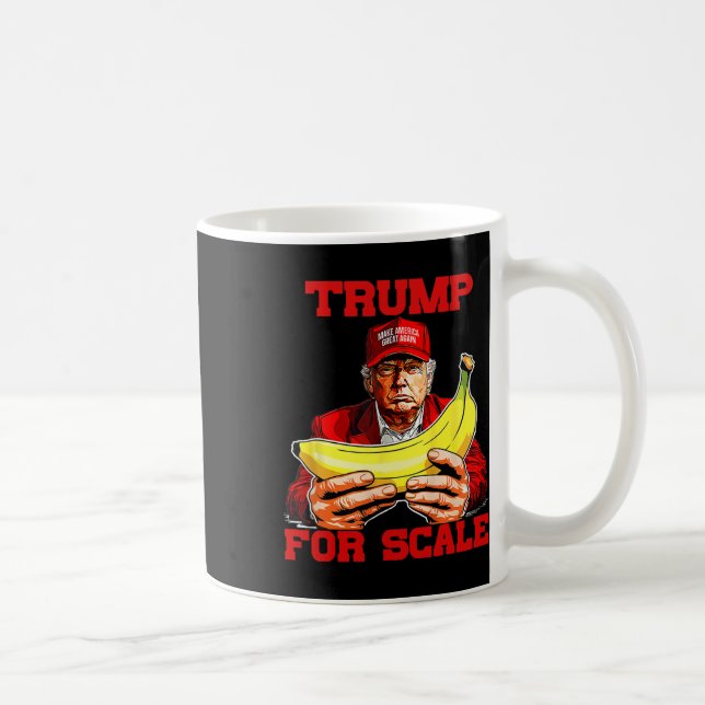 Taza De Café Trump es gracioso 2 estrellas de Nana (a escala) (Derecha)