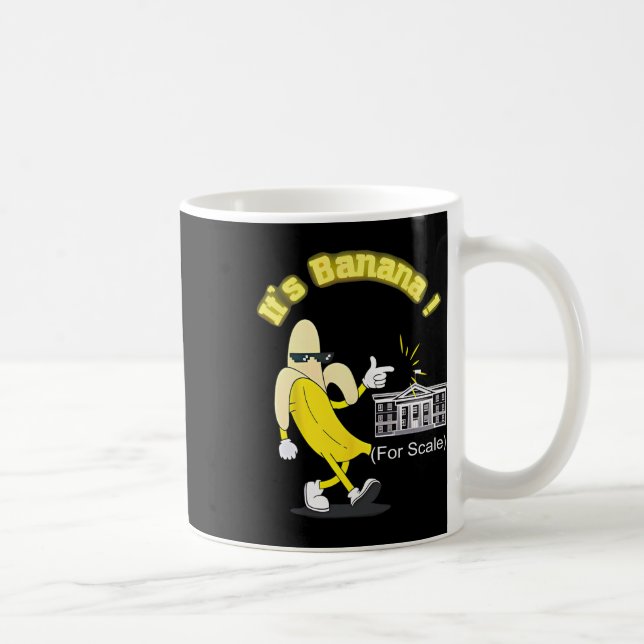 Taza De Café Trump es gracioso Trump como un estrellato bananer (Derecha)